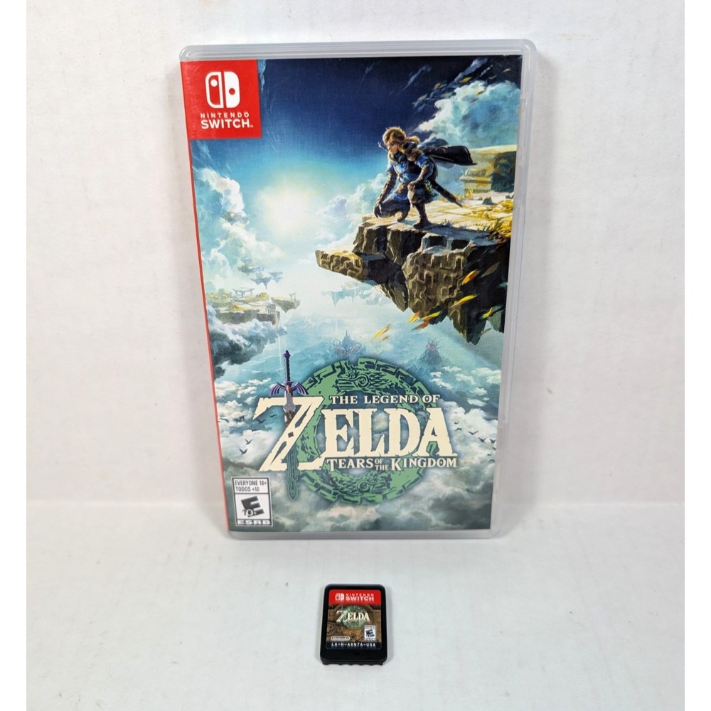 The Legend of Zelda Tears of the Kingdom Nintendo Switch in Original Case